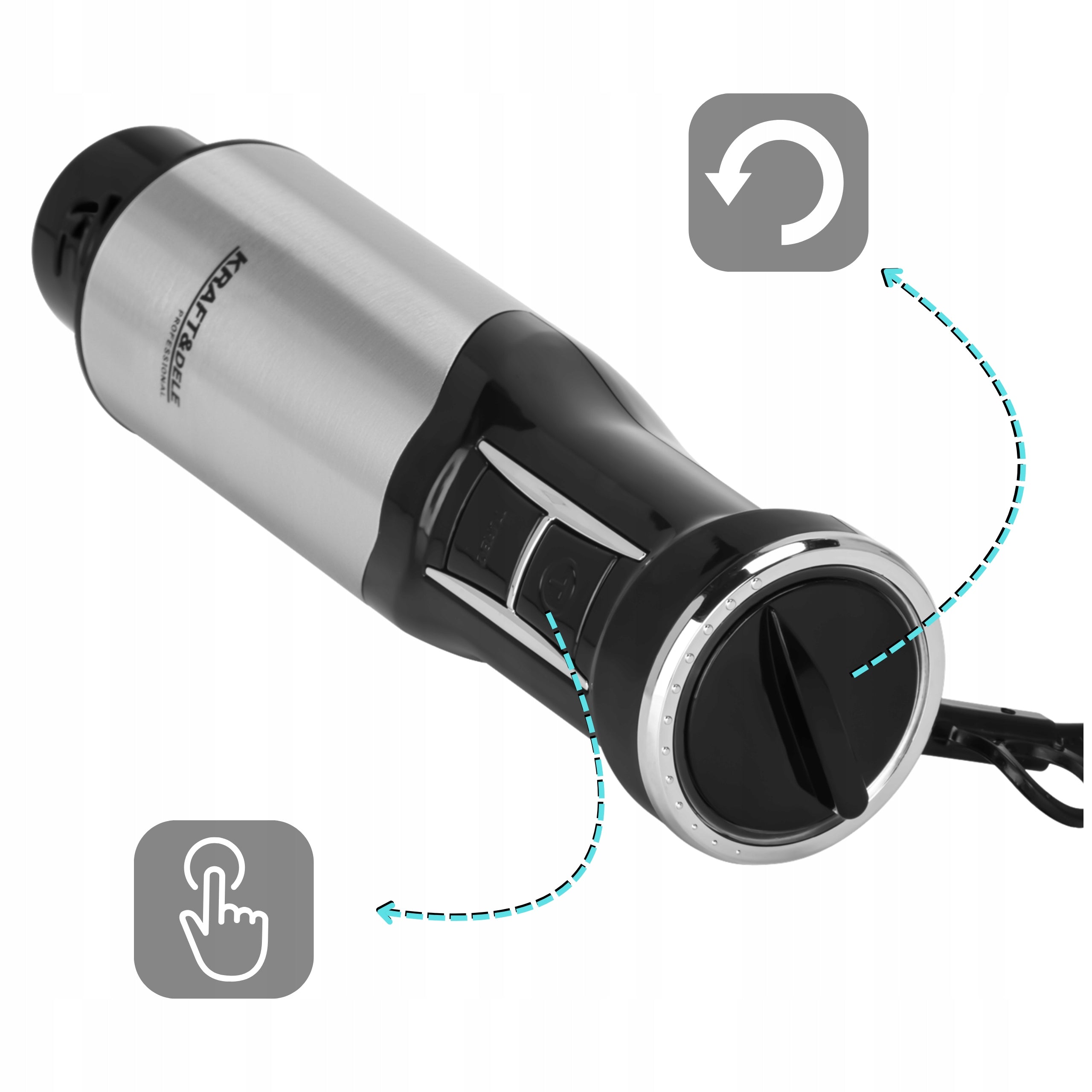 HAND BLENDER MULTIFUNCTION MIXER 1500W TITANIUM BLADE TURBO FUNCTION Manufacturer code BLENDER RĘCZNY WIELOFUNKCYJNY