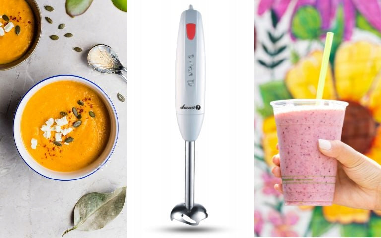 HAND BLENDER MULTIFUNCTIONAL KITCHEN MIXER SHREDDER POWER 200W ŁUCZNIK Brand Łucznik