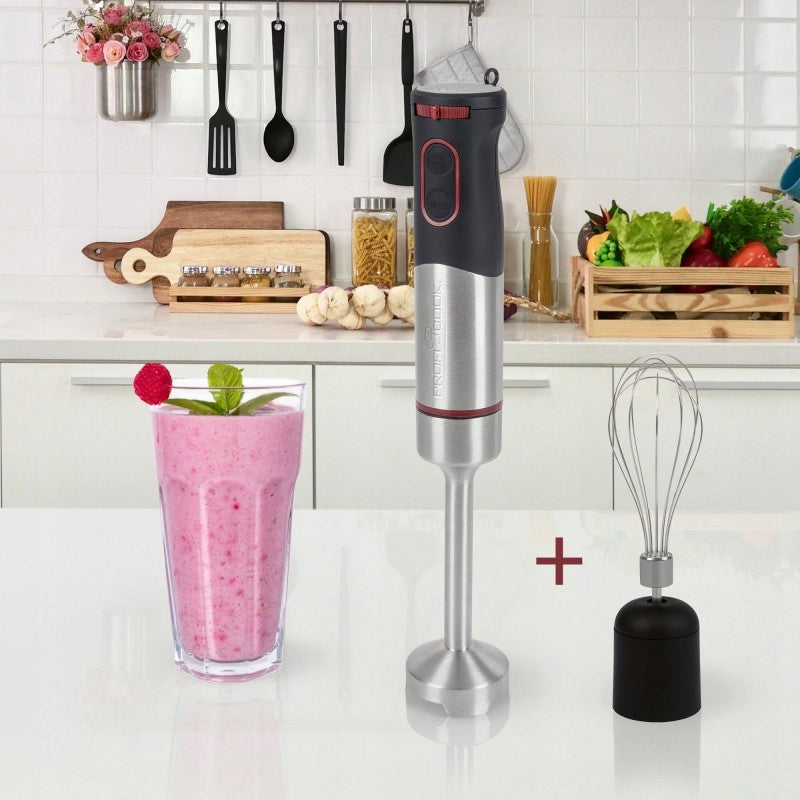 HAND BLENDER POWERFUL MIXER ELECTRIC SHREDDER 1000W STEEL INOX Manufacturer code PC-SMS 1226