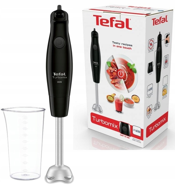 HAND BLENDER TEFAL TURBOMIX HB121838 BLACK 350W, 2 blades