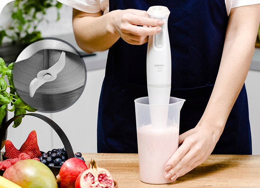 HAND BLENDER ZELMER KITCHEN MULTIFUNCTIONAL MIXER ROBOT TURBO 800W Manufacturer code 70105594P