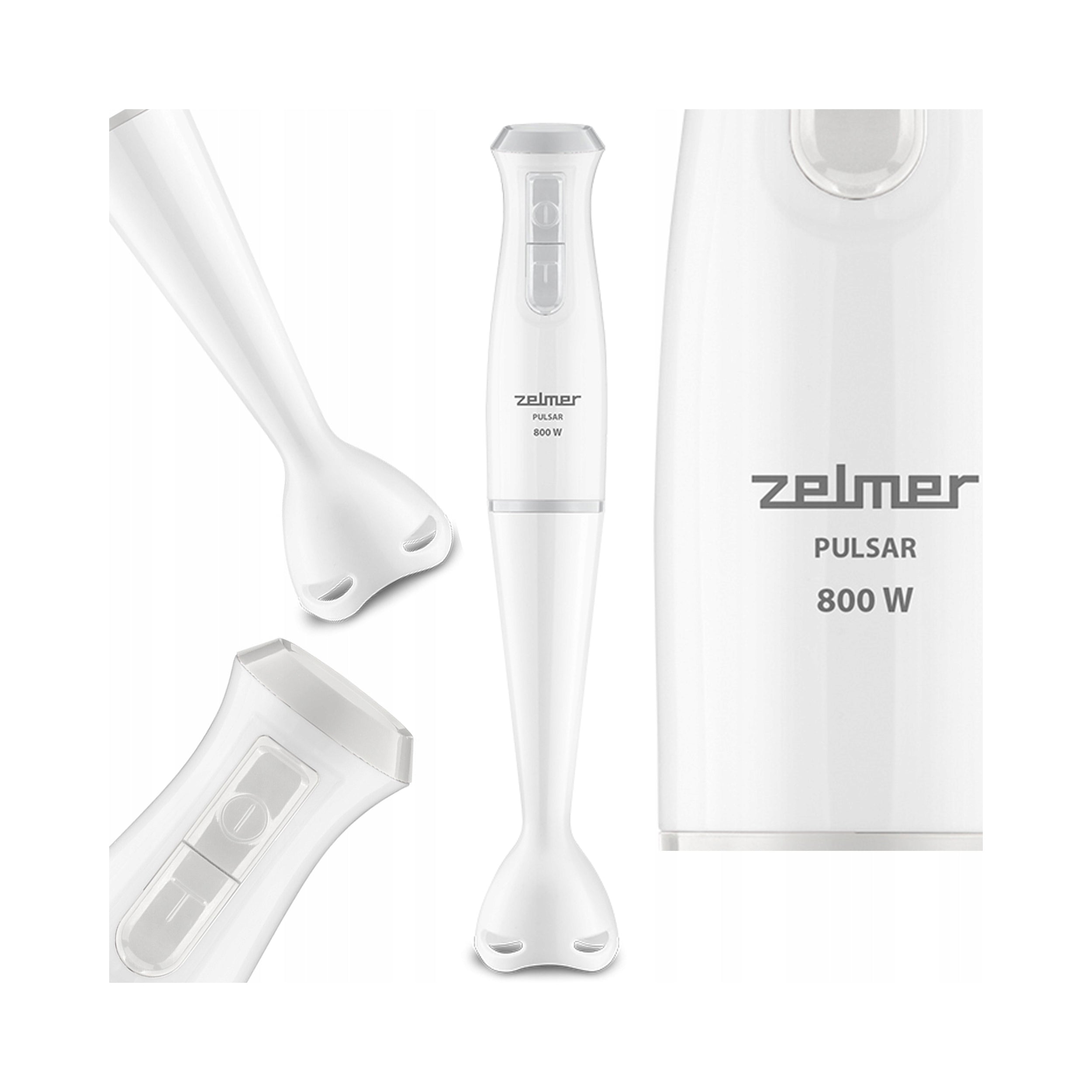 HAND BLENDER ZELMER KITCHEN MULTIFUNCTIONAL MIXER ROBOT TURBO 800W