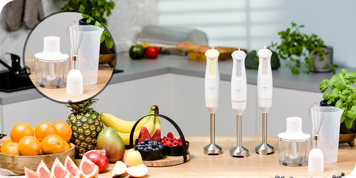 HAND BLENDER ZELMER KITCHEN MULTIFUNCTIONAL POWERFUL ROBOT TURBO SET 800W Packaging status original