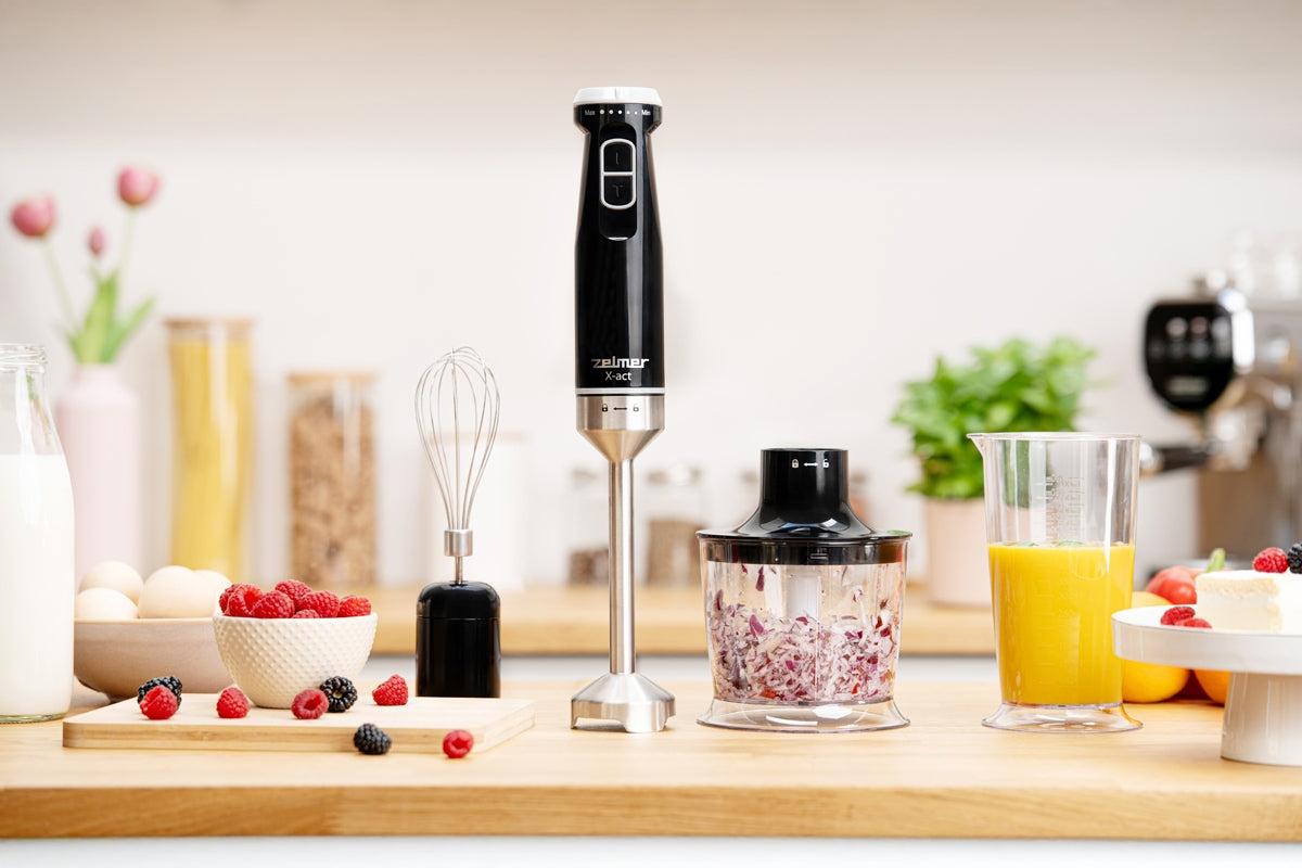 HAND BLENDER ZELMER ZHB4632 TURBO KITCHEN MIXER 4 WHISK BLADES Packaging status original