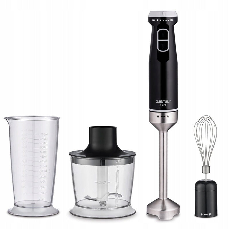 HAND BLENDER ZELMER ZHB4632 TURBO KITCHEN MIXER 4 WHISK BLADES