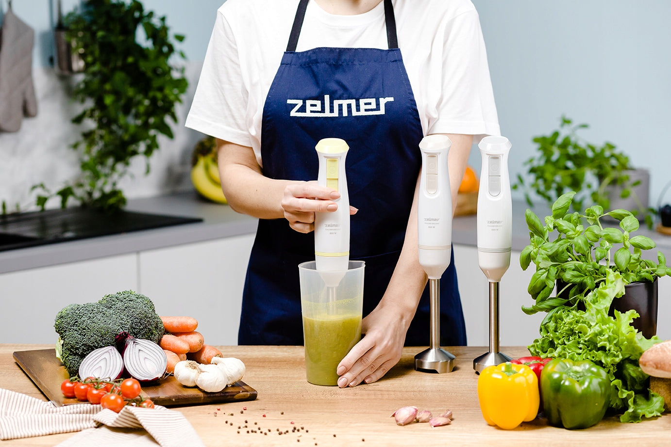 HAND BLENDER ZHB4562I ZELMER KITCHEN MIXER ROBOT TURBO 800W Brand Zelmer