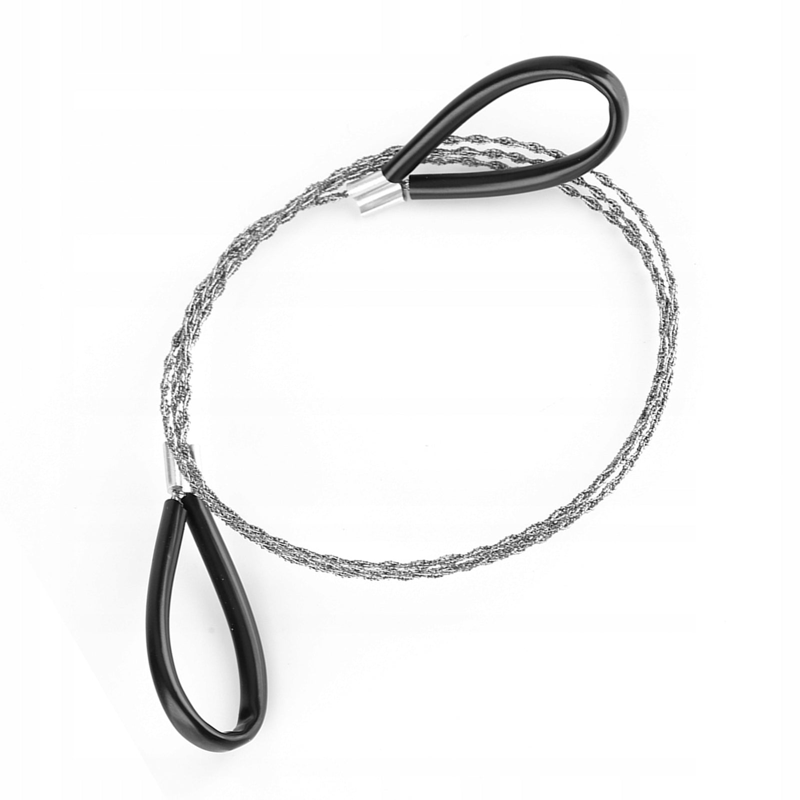 HAND CHAINSAW SURVIVAL TOURIST CABLE BALL STEEL 80cm