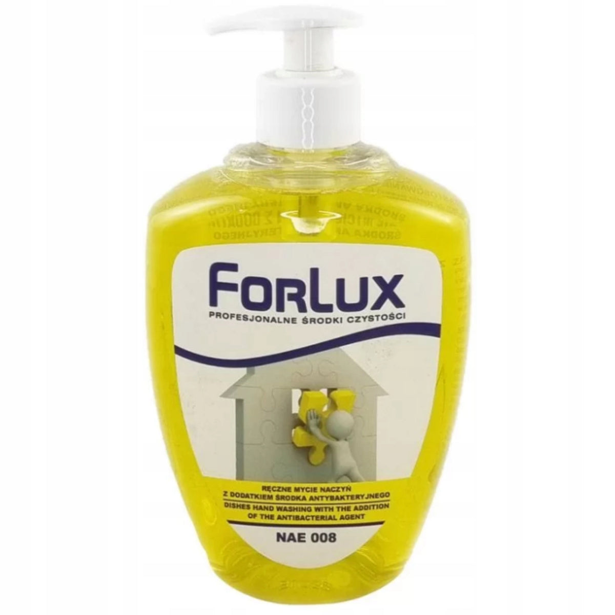 HAND DISHWASHING LIQUID WITH FEEDER NAE 008 0,5L FORLUX
