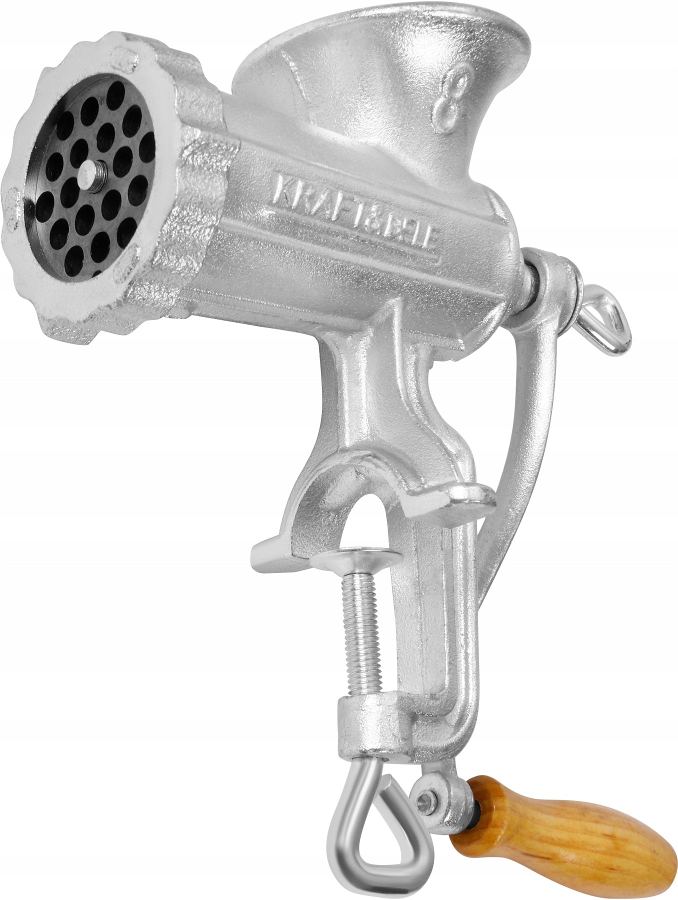 HAND GRINDER FOR GRINDING MEAT SIZE. 8 CAST IRON LARGE SOLID FOR SAUSAGES Brand SucceBuy