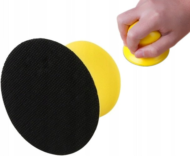 HAND GRIP POLISHING DISC WITH VELCRO 75mm