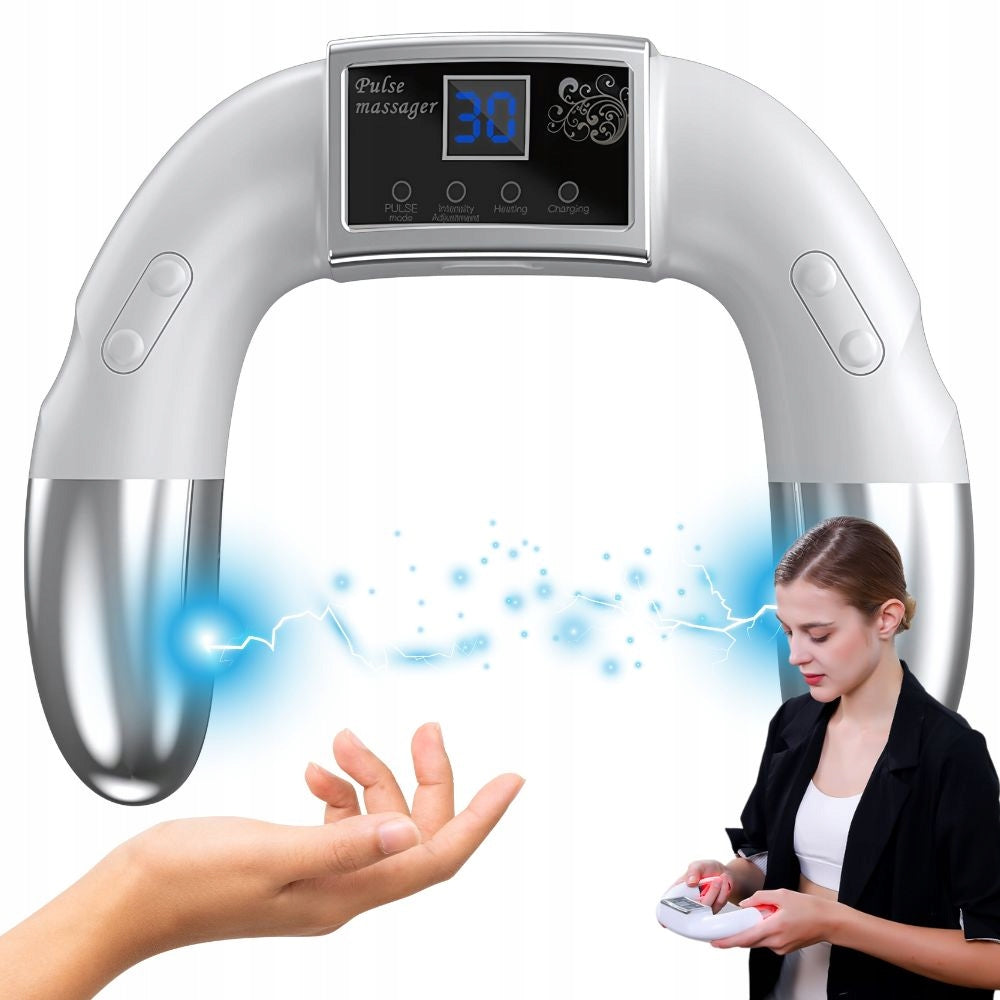 HAND MASSAGER EMS ELECTROSTIMULATOR IMPULSE THERAPY TENSION PAIN STRESS