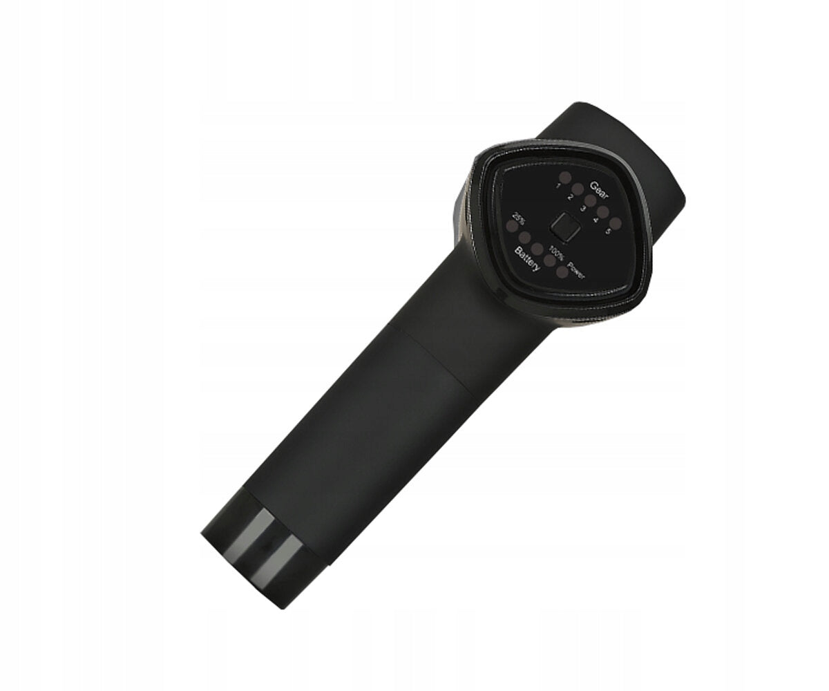 HAND MASSAGER MEDIVON GUN PRO X Black Batteries included yes