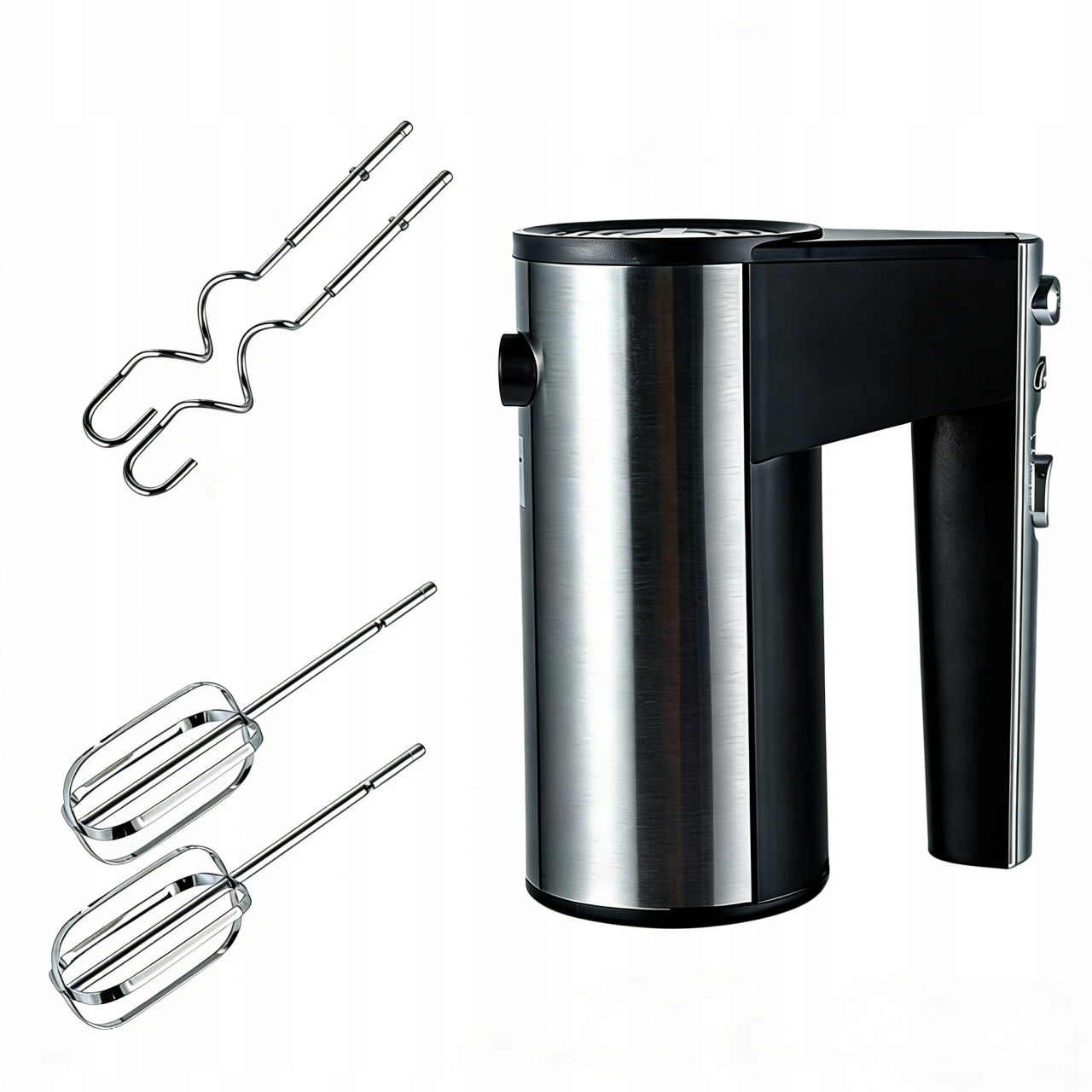 HAND MIXER 5 GEAR TURBO MULTIFUNCTION 450W 4 STIRRER SET