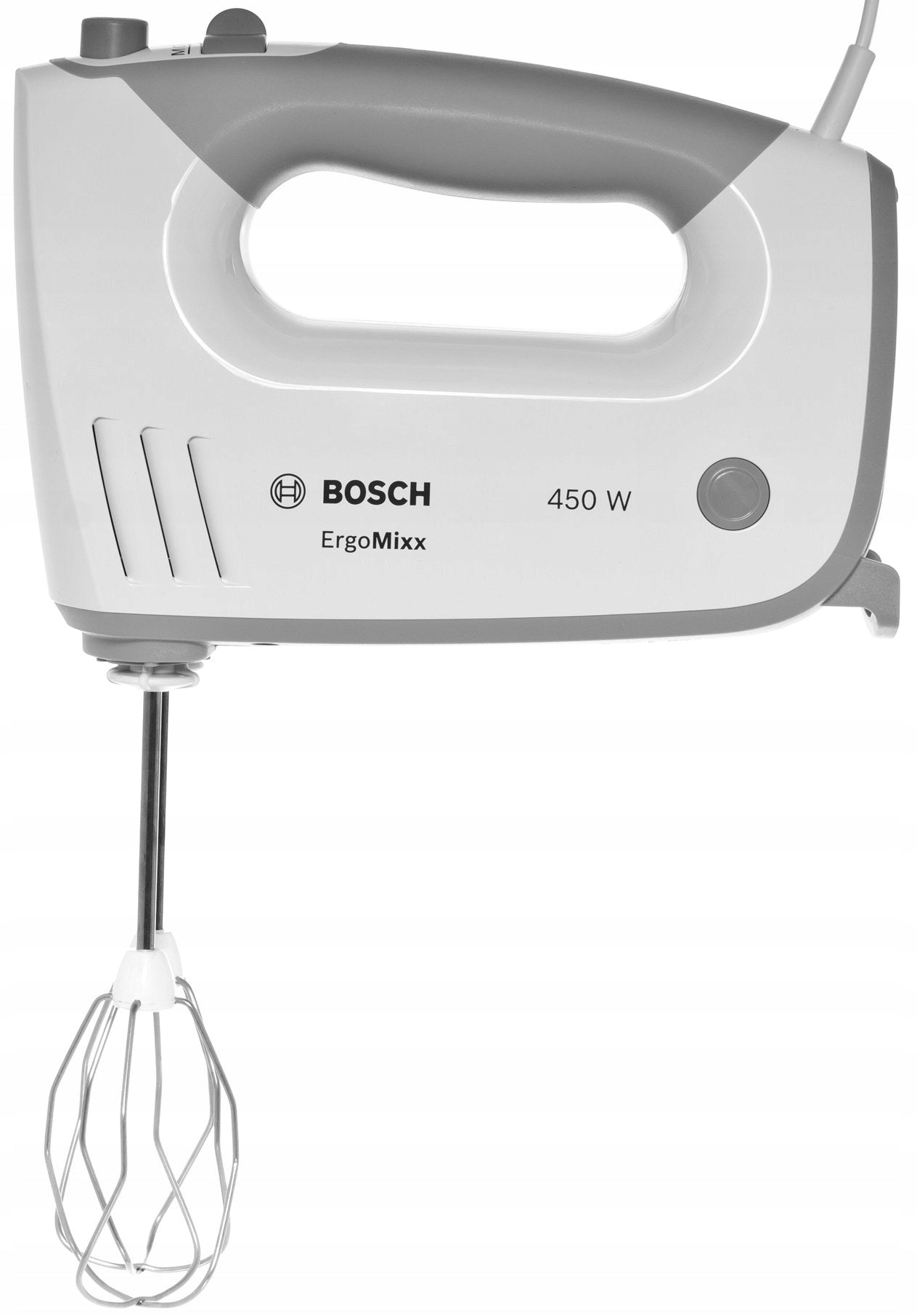 HAND MIXER BOSCH POWERFUL SILENT FUNCTION TURBO FOOD PROCESSOR 2 TIPS Manufacturer code MIKSER RĘCZNY BOSCH + 2 KOŃCÓWKI