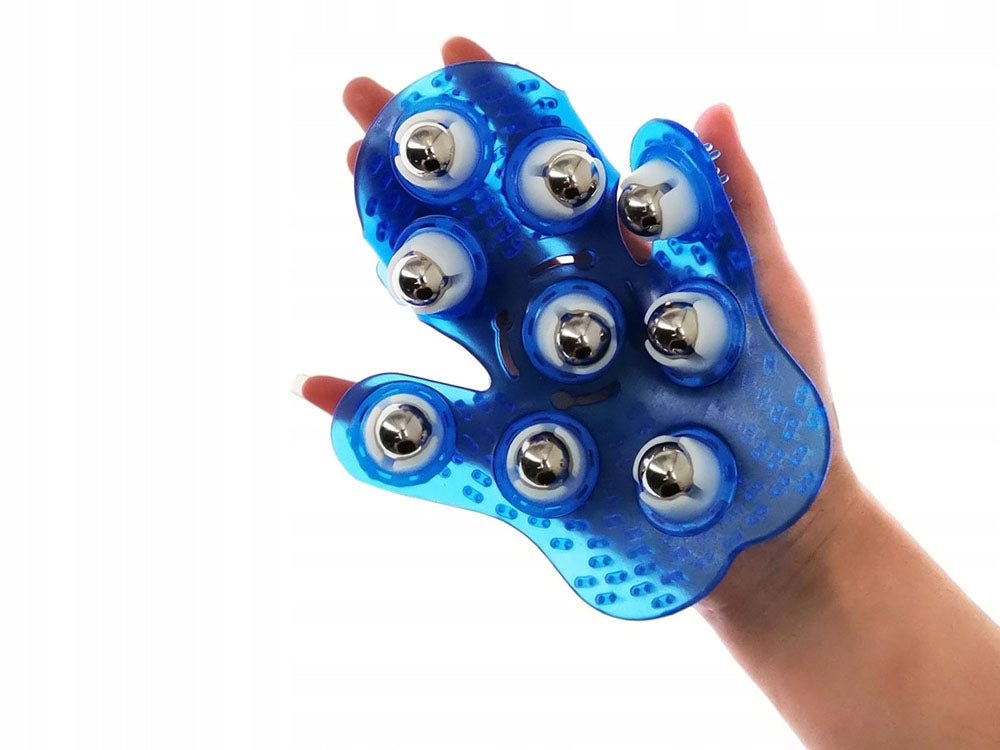 HAND NECK BODY MASSAGER FOR CELLULITE MASSAGE GLOVE Manufacturer code 24066_N