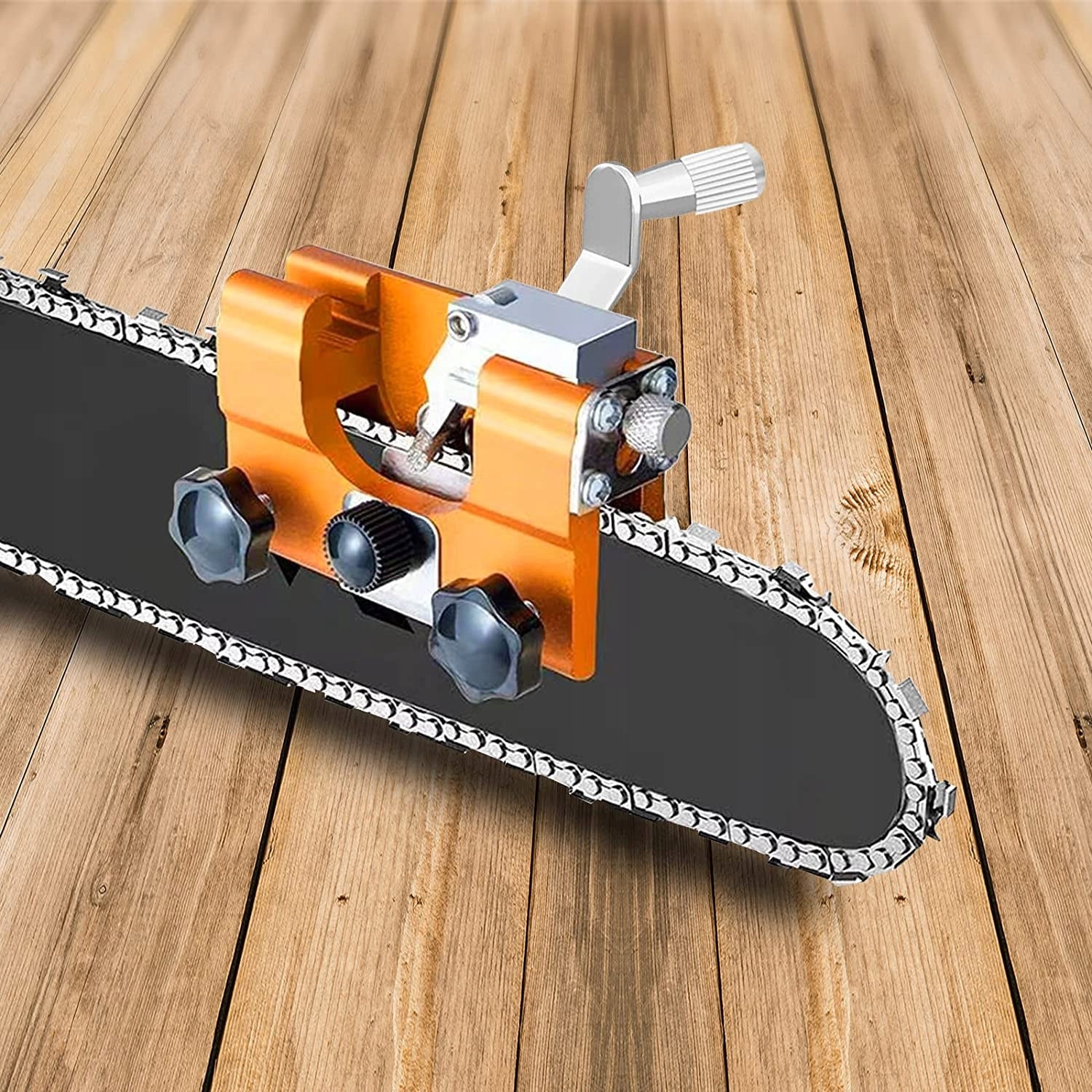 HAND SAW CHAIN SHARPENER + 4 WHETSTONE BLADES Manufacturer code 5903991414359