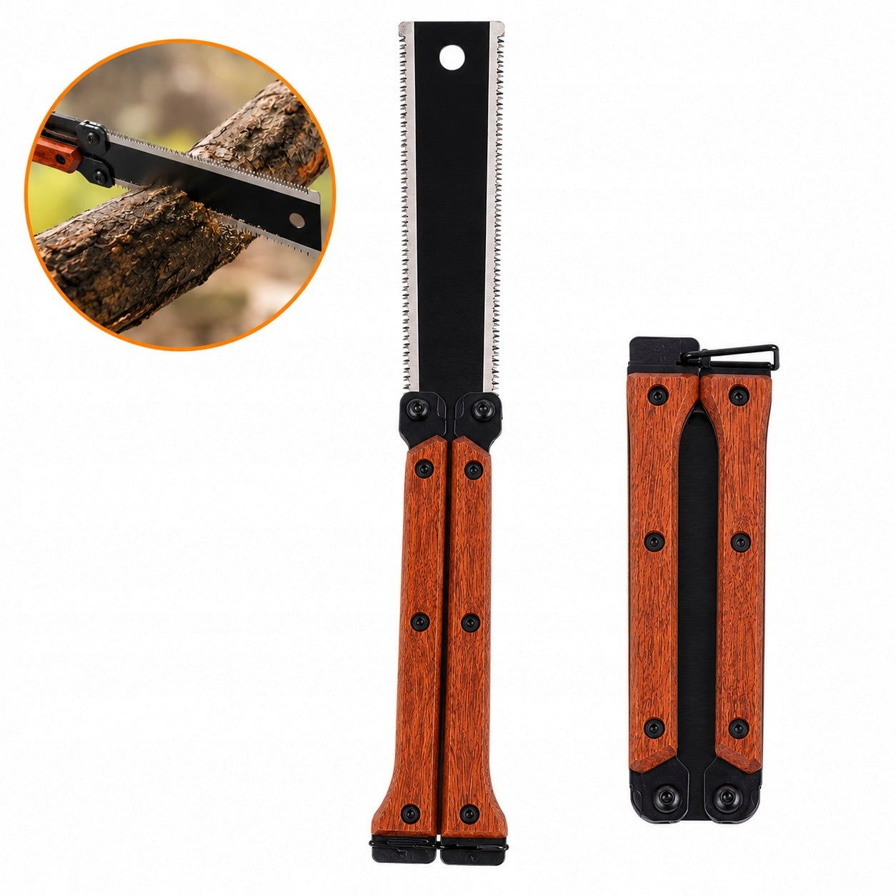 HAND SAW FOLDING FOR WOOD JAPANESE GARDEN BALL SURVIVAL BUSHCRAFT