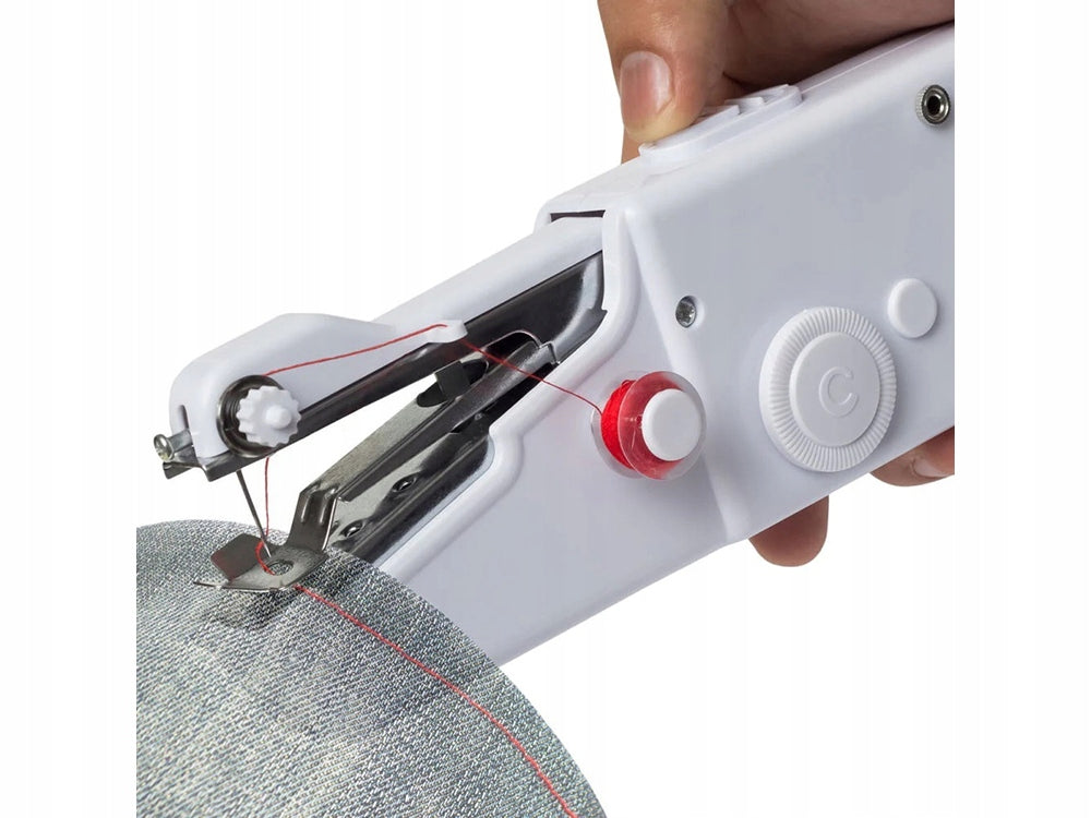 HAND SEWING MACHINE MINI BATTERY OPERATED TAILOR PORTABLE THREAD NEEDLES Brand Verk Group