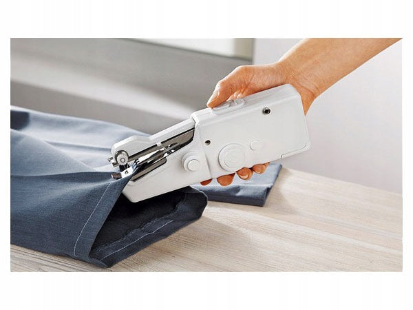 HAND SEWING MACHINE MINI BATTERY OPERATED TAILOR PORTABLE THREAD NEEDLES Model 15061