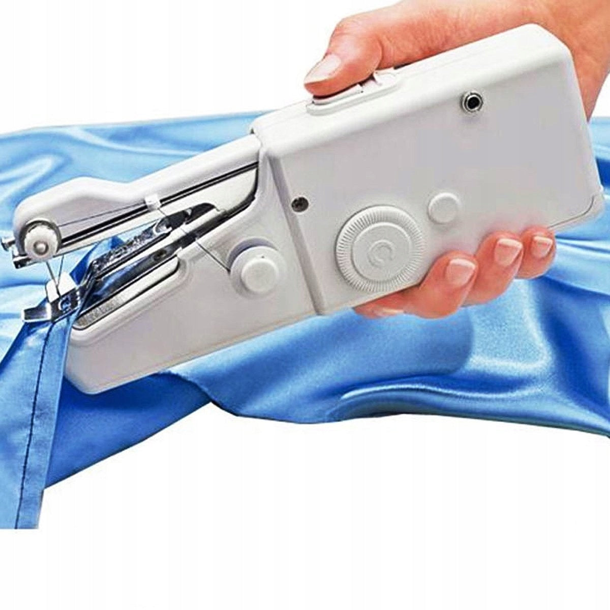 HAND SEWING MACHINE MINI PORTABLE ELECTRIC BATTERY OPERATED + ACCESSORIES Product weight 150 g