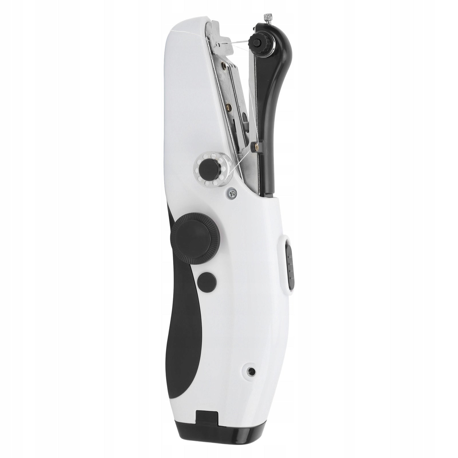 HAND SEWING MACHINE MINI PORTABLE ELECTRIC BATTERY OPERATED + AKCESORIA Dominant color black
