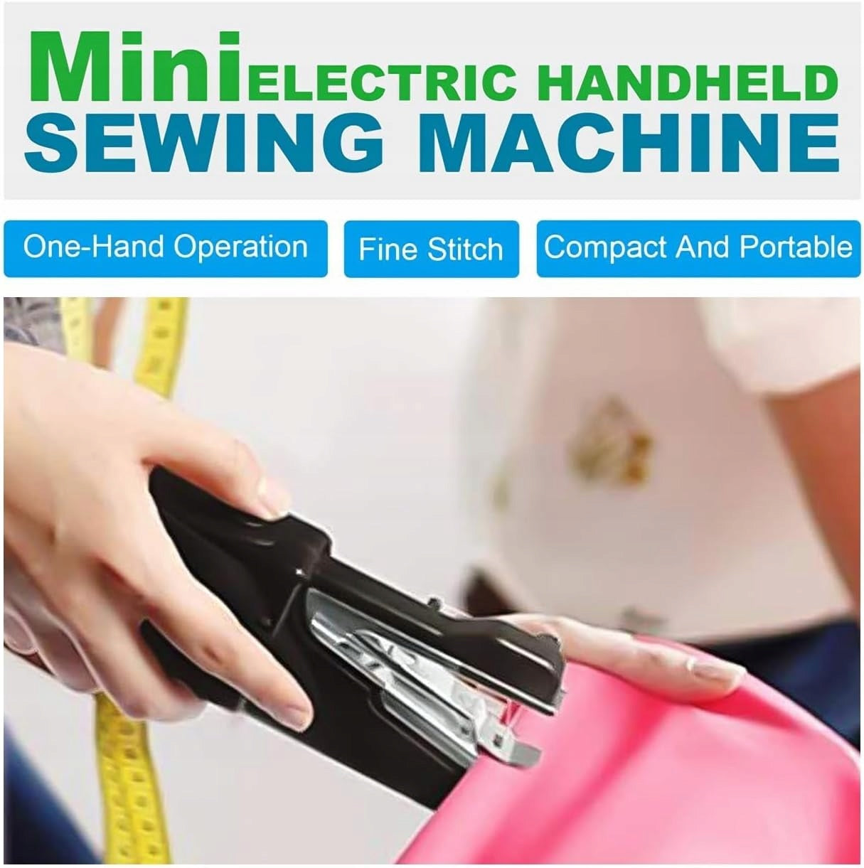 HAND SEWING MACHINE MINI PORTABLE WITH ACCESSORIES EAN (GTIN) 5901347417801