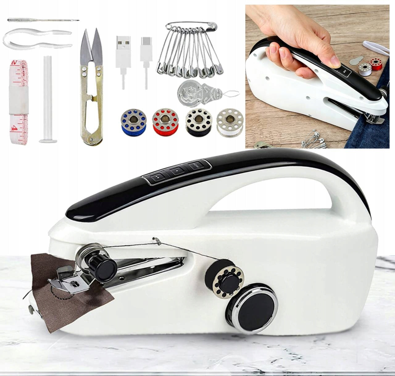 HAND SEWING MACHINE QUICK SEWING TOOL
