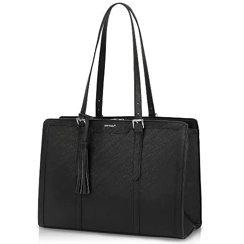 HANDBAG WOMEN'S LEATHER PU LARGE FOR SHOPPING SCHOOL OFFICE MULTIPLE POCKETS Brand no brand