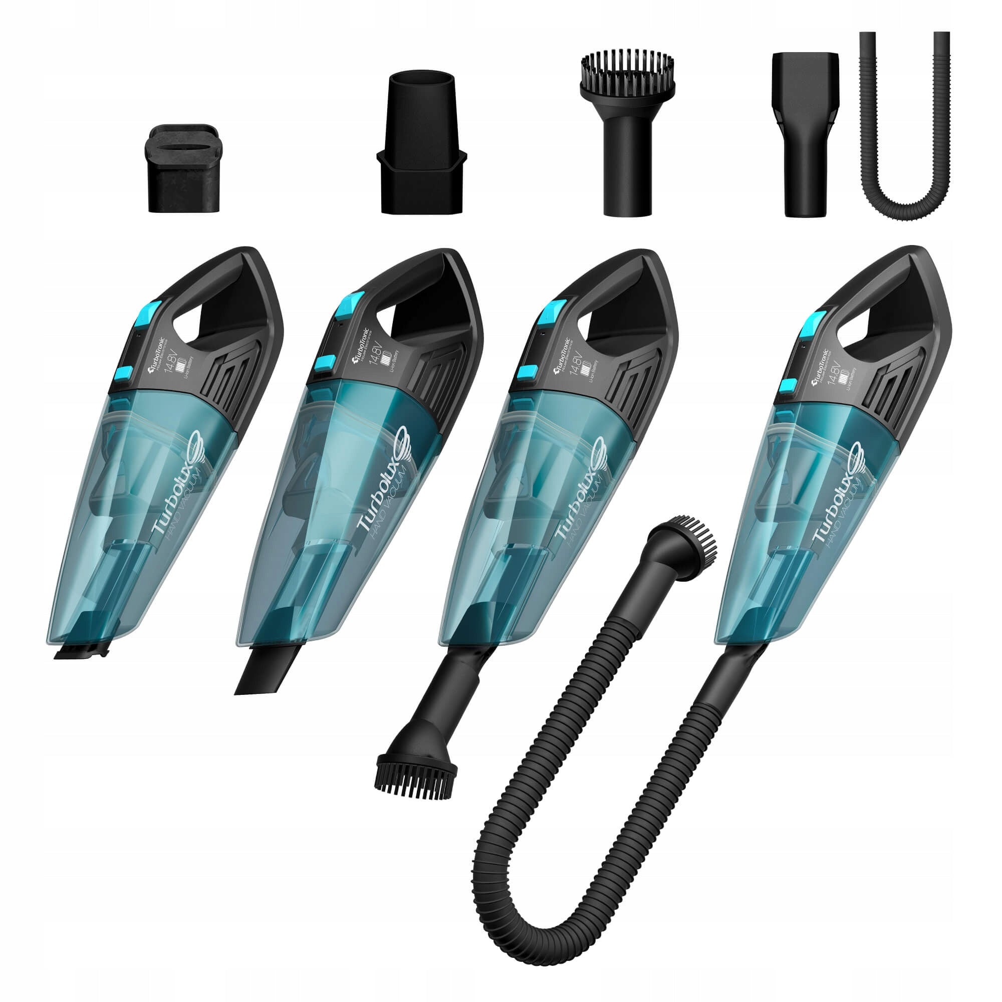 HANDHELD CORDLESS CAR VACUUM CLEANER FOR CAR 8KPA WET DRY 120W Brand TurboTronic