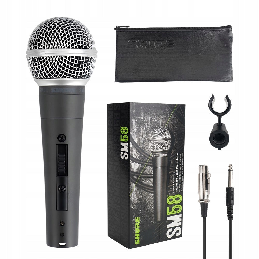 HANDHELD MICROPHONE WITH CABLE DYNAMIC WIRED MICROPHONE FOR KARAOKE SINGING
