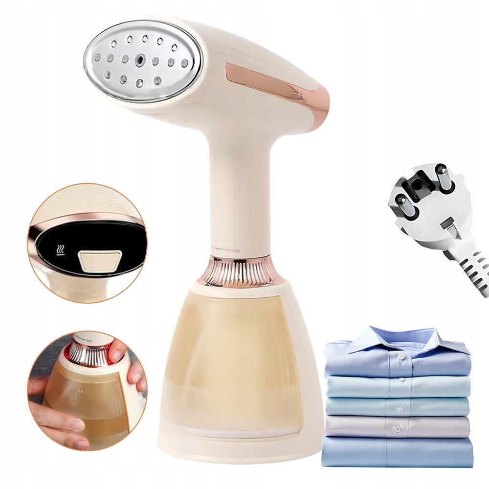 HANDHELD STEAM IRON FOR FABRICS FAST HEATING STEAMER Product weight with unit packaging 0.992 kg