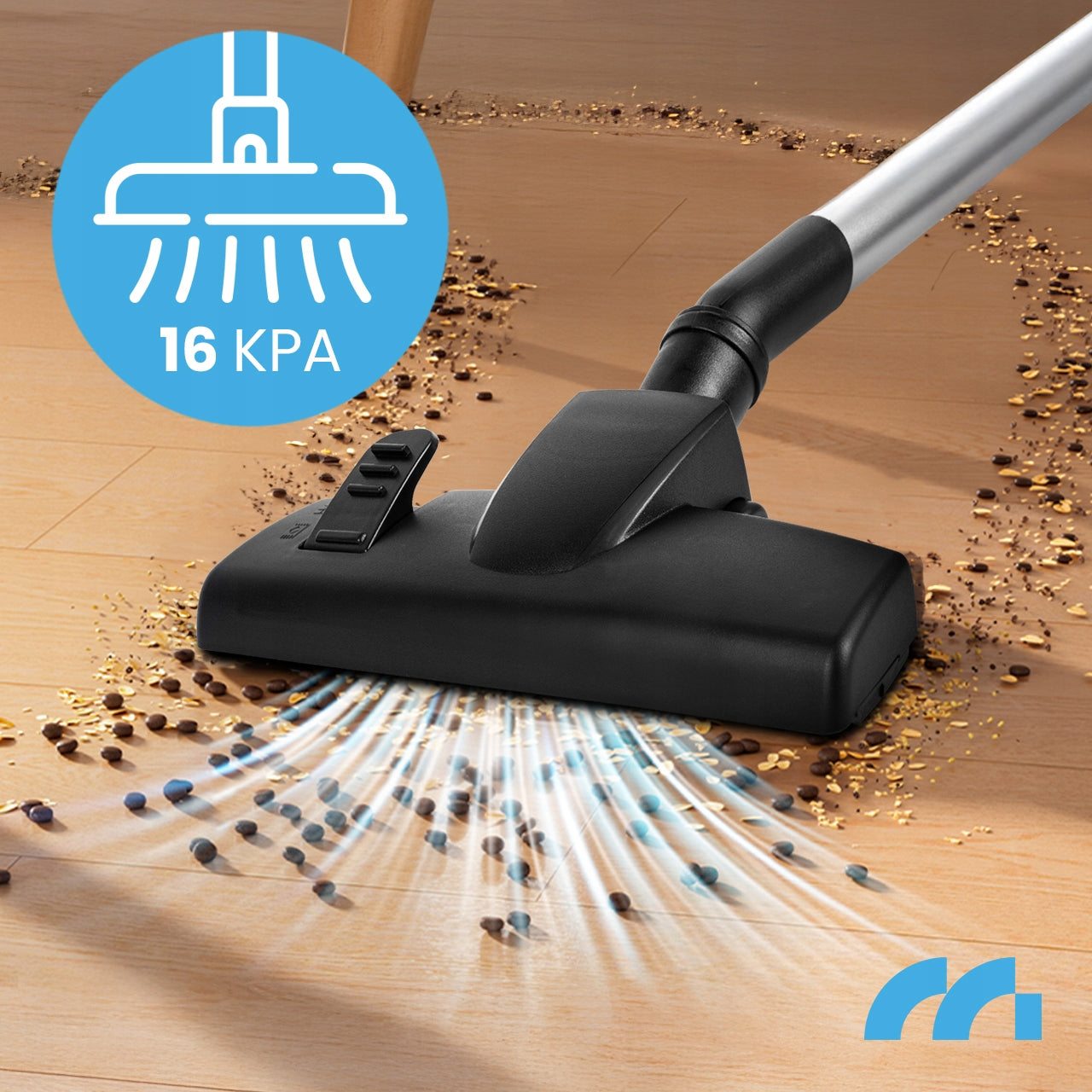 HANDHELD UPRIGHT CYCLONE BAGLESS VACUUM CLEANER 600W 5IN1 SMALL STRONG LIGHT Brand Maltec