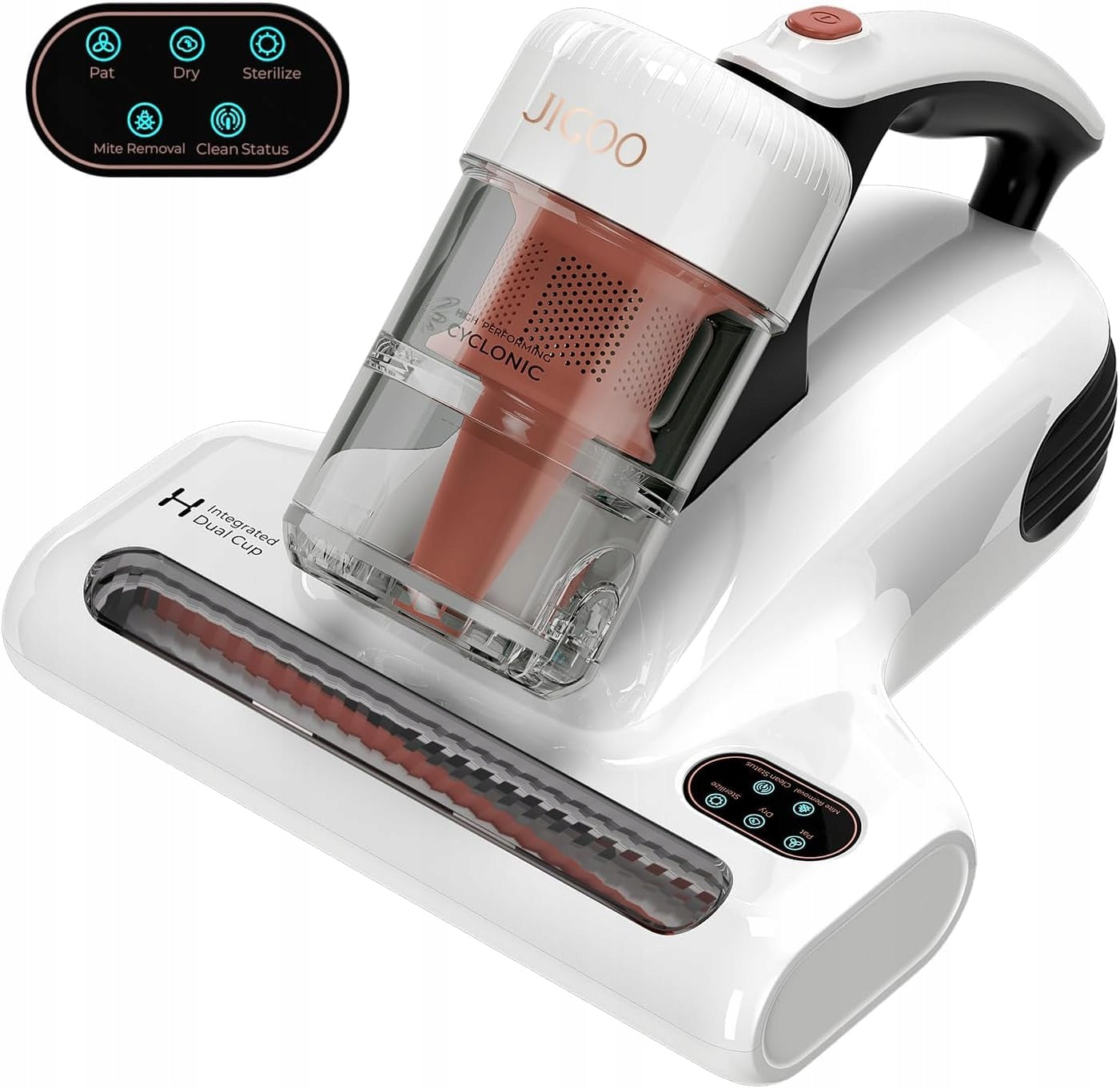 HANDHELD VACUUM CLEANER FOR BED UV ANTIBACTERIAL JIGOO J200 13KPA 500W Manufacturer code RĘCZNY ODKURZACZ DO ŁÓŻK AUV JIGOO J200