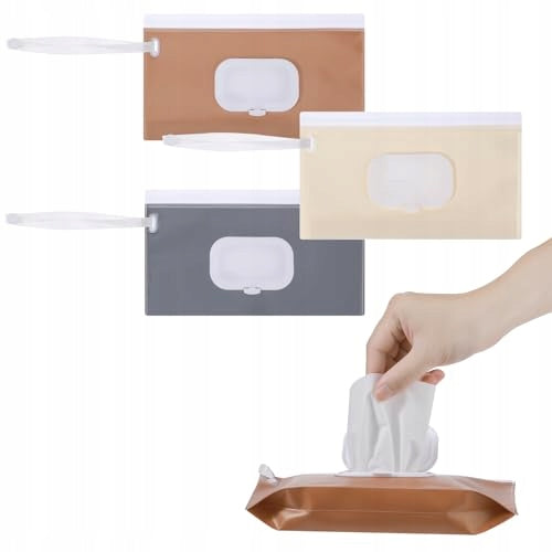 HANDLE BABY WIPES DISPENSER EVA WATERPROOF SET OF 3 Brand no brand