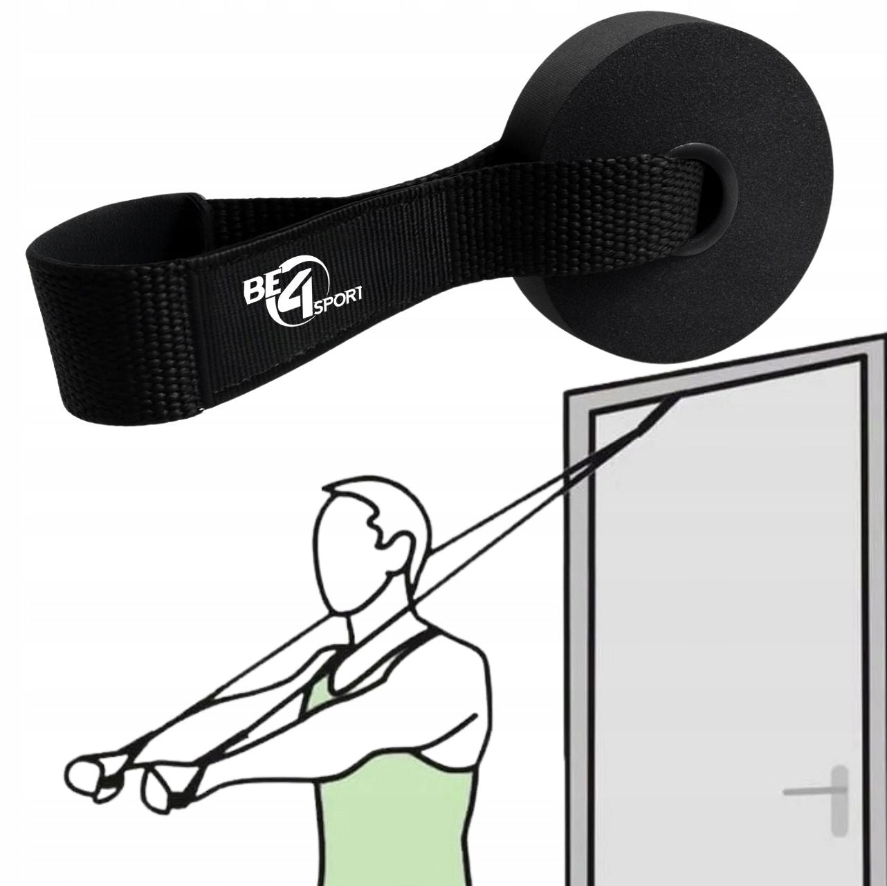 HANDLE DOOR ANCHOR HOOK FOR RUBBER RESISTANCE BANDS DOOR ANCHOR Manufacturer code 5212