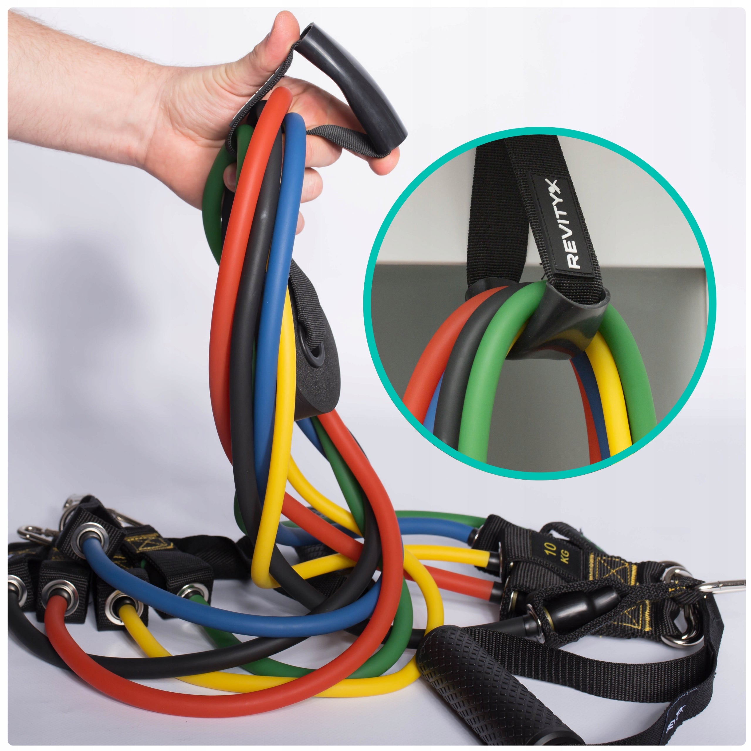 HANDLE HOOK ANCHOR FOR RUBBER DOOR REINFORCED DOOR ANCHOR WITH COVER EAN (GTIN) 5904555646087