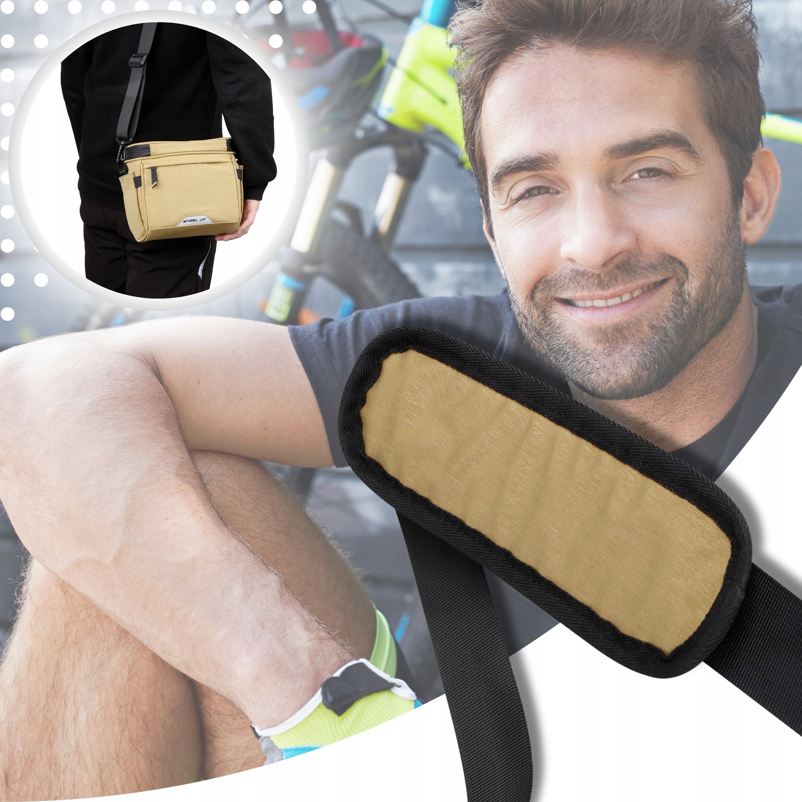 HANDLEBAR BAG BICYCLE POUCH FOR HANDLEBAR COVER PHONE CASE EAN (GTIN) 5903981091584