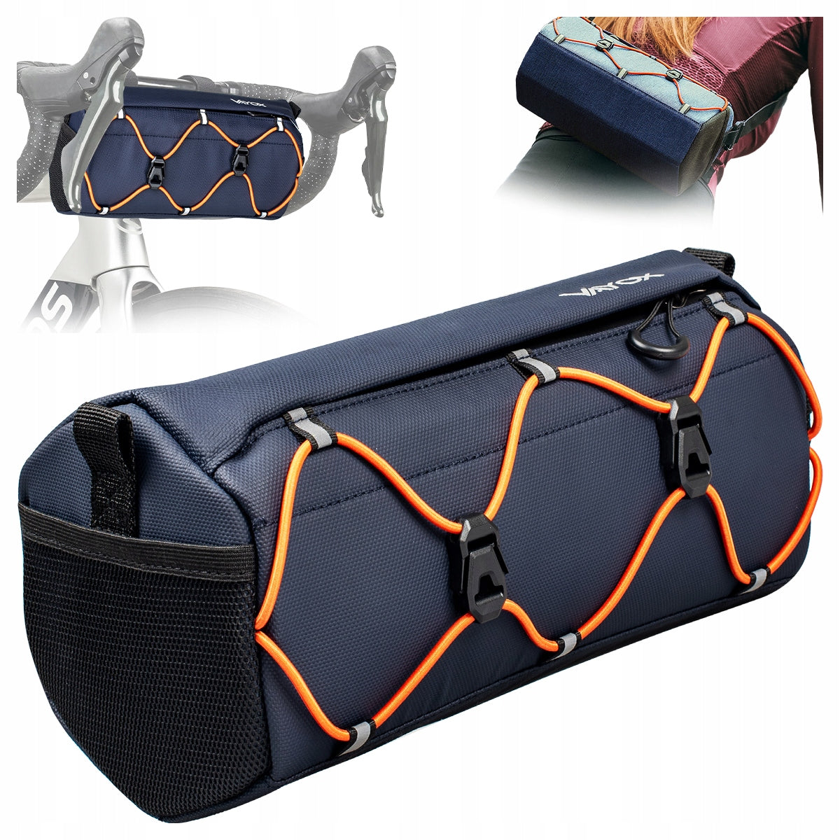 HANDLEBAR BAG BICYCLE POUCH FRONT BASKET VAYOX