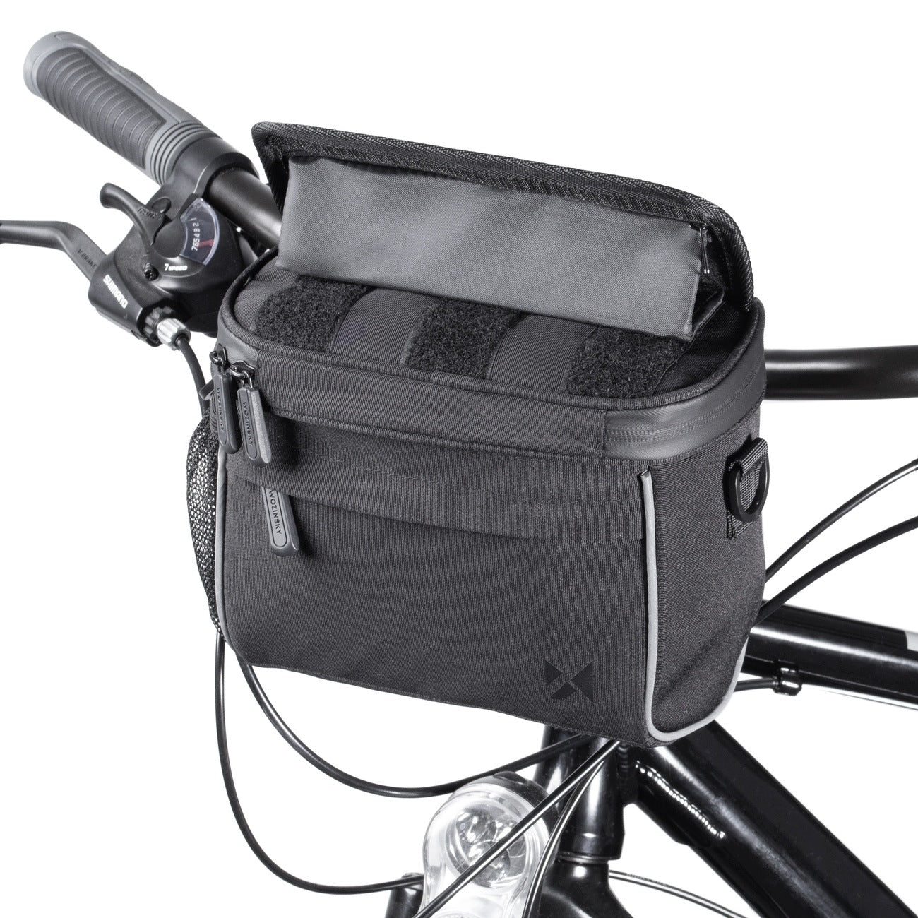 HANDLEBAR BIKE BAG WITH STRAPS 5L BLACK NAVIGATION PHONE Capacity 4 l