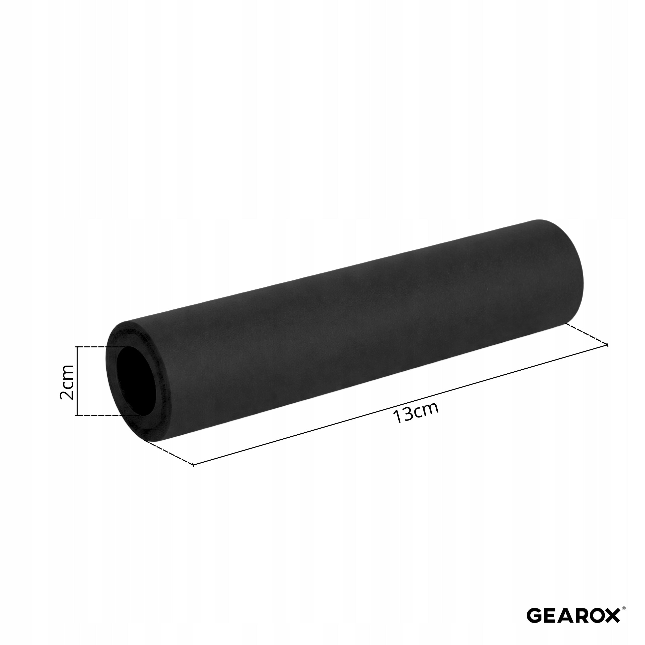 HANDLEBAR GRIPS FOAM BICYCLE GRIPS BLACK NON-SLIP HANDLES Brand Gearox