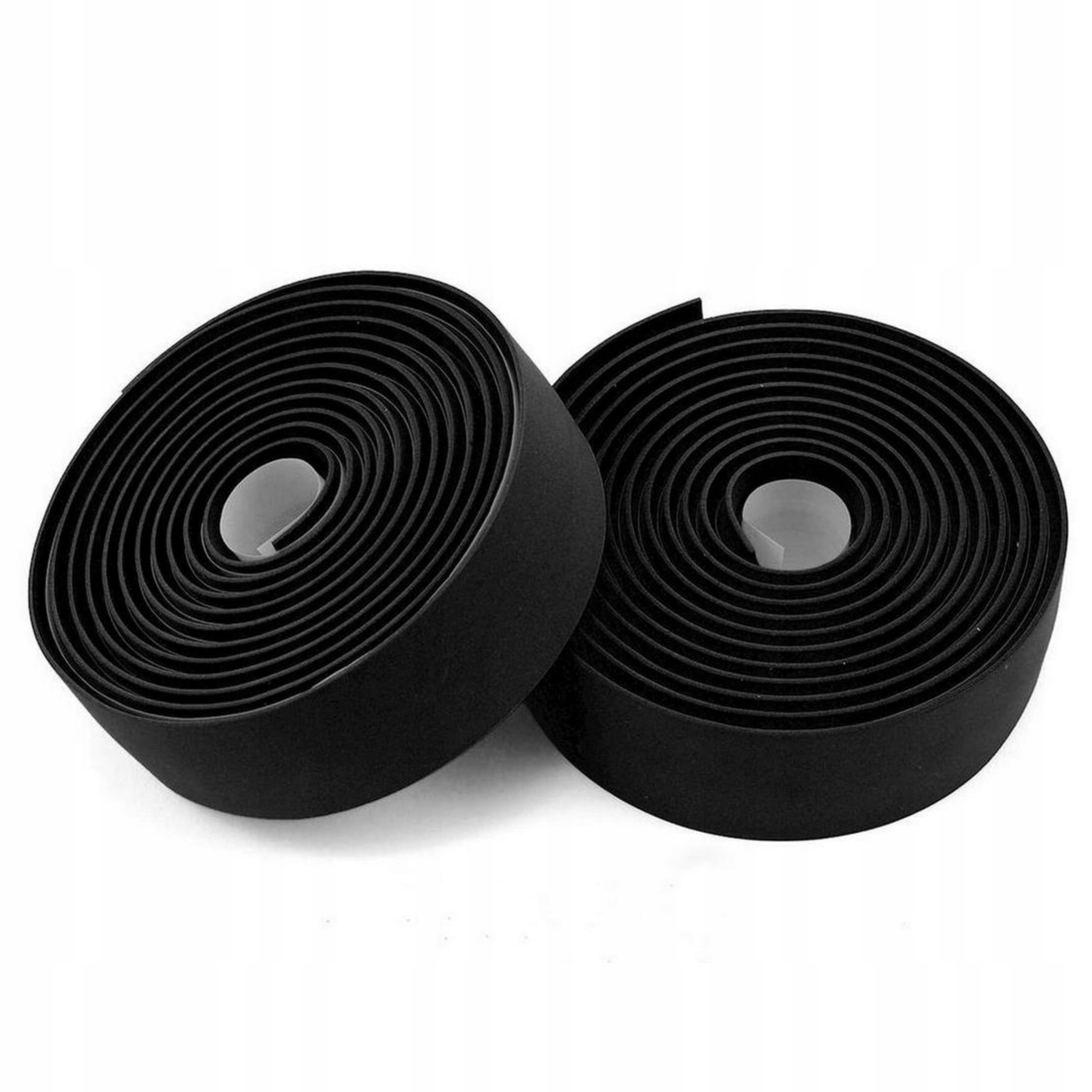 HANDLEBAR WRAP BICYCLE TAPE COMFORTABLE FOAM BLACK 2PCS Manufacturer code Gearox OWIJKA KIEROWNICY PIANKOWA CZARNA