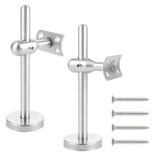 HANDRAIL HOLDER ADJUSTABLE STEEL 150 MM SET OF 2 FOR HOME Brand no brand