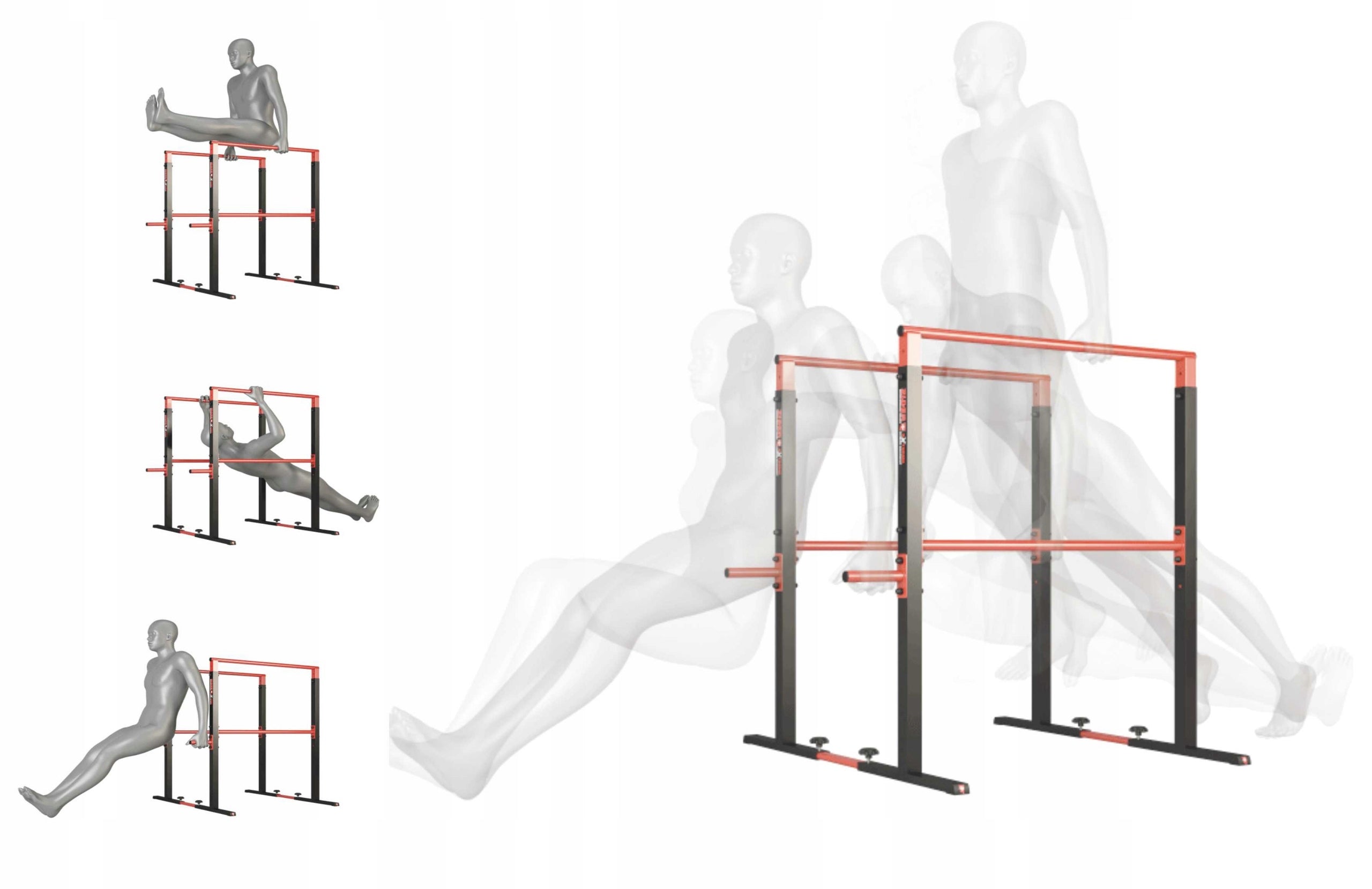 HANDRAIL REINFORCED FOR CROSSFIT PUMP DIPS ZIDER EAN (GTIN) 5903715528041