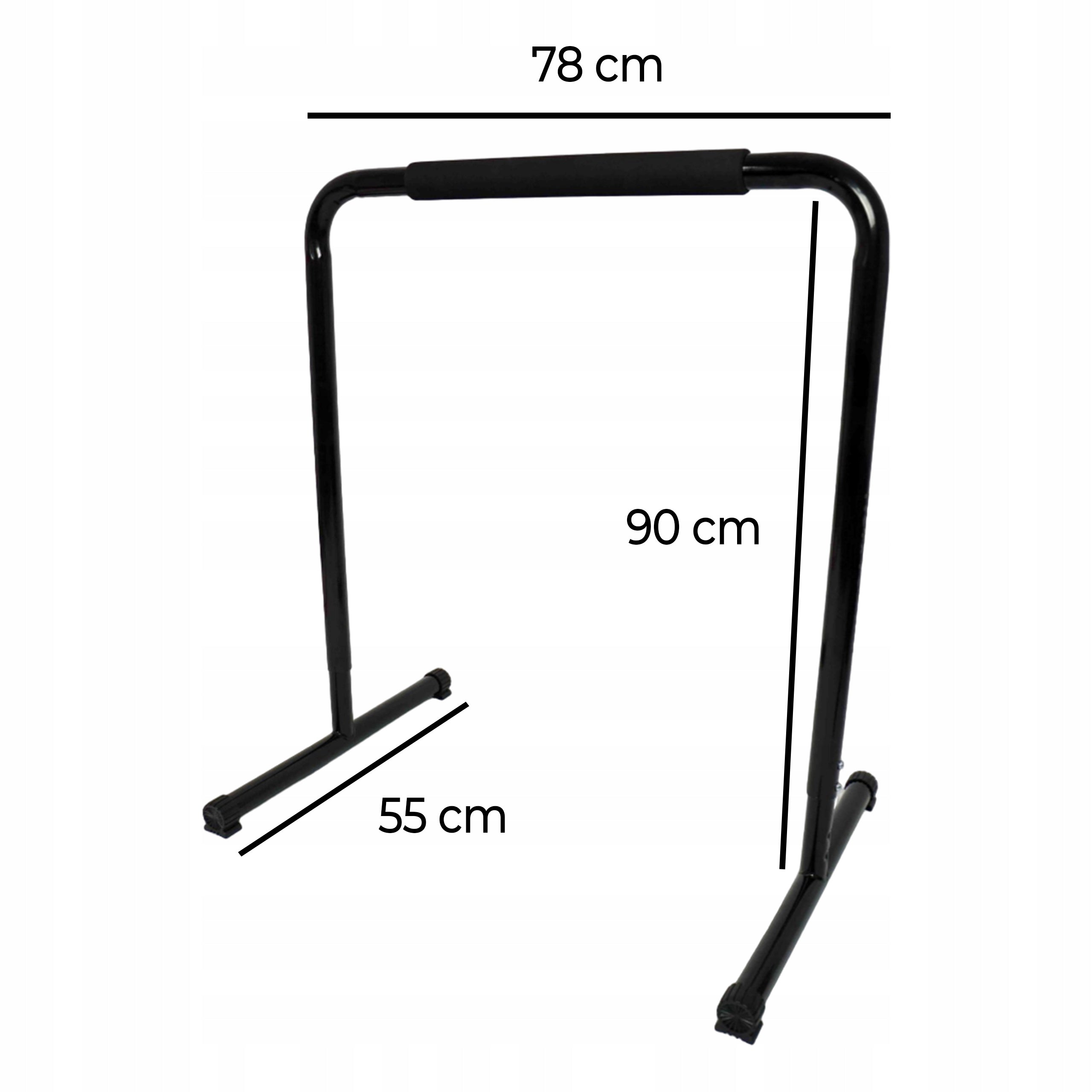 HANDRAILS FOR EXERCISE DIPS HIGH TRAINING METAL - KURA SPORT Packaging status original