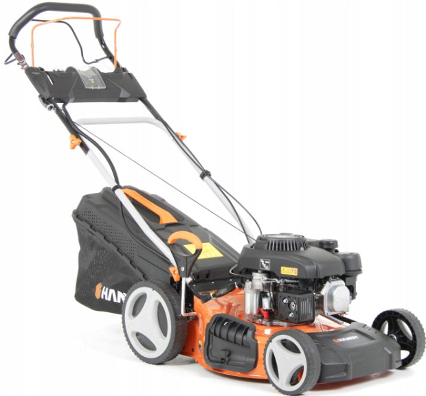 HANDY DIESEL MOWER WITH DRIVE AND STARTER SIDE EJECTION 46cm 150cc Engine displacement 150 cm³