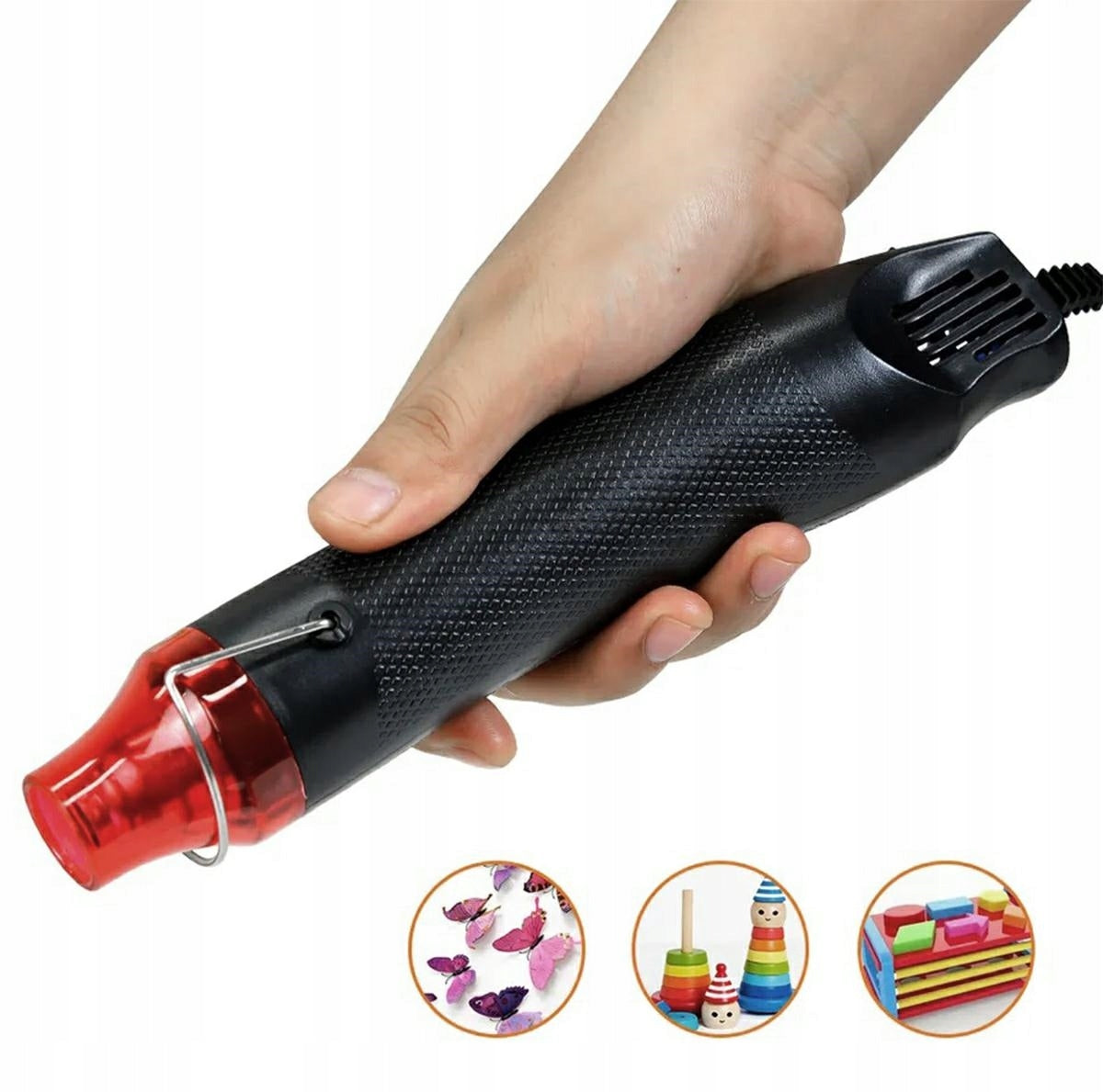 HANDY MINI ELECTRIC HEAT GUN HOT AIR 300W 230V 170°C Brand Blow