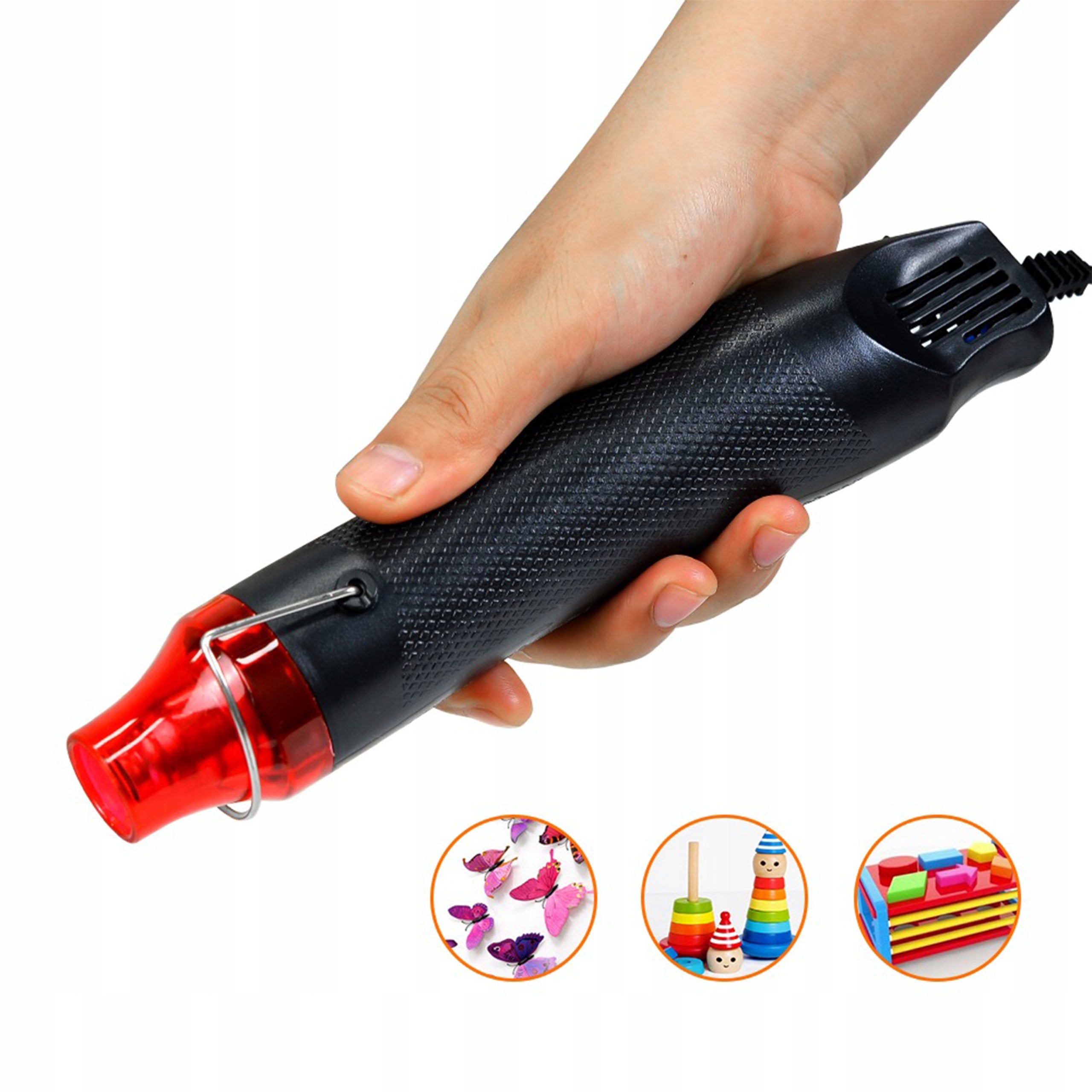 HANDY MINI ELECTRIC HEAT GUN HOT AIR 300W 230V 170°C Manufacturer code OPALARKA RĘCZNA HOTAIR DO RUREK NARZĘDZIE 1