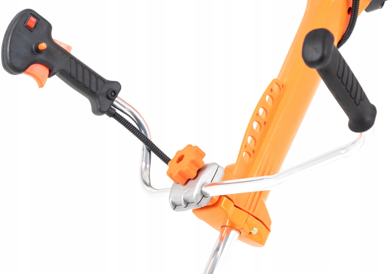 HANDY PROFESSIONAL ANTI-VIBRATION TRIMMER COMBUSTION SCYTHE 2.6KM HARNESS Tool weight 8.1 kg