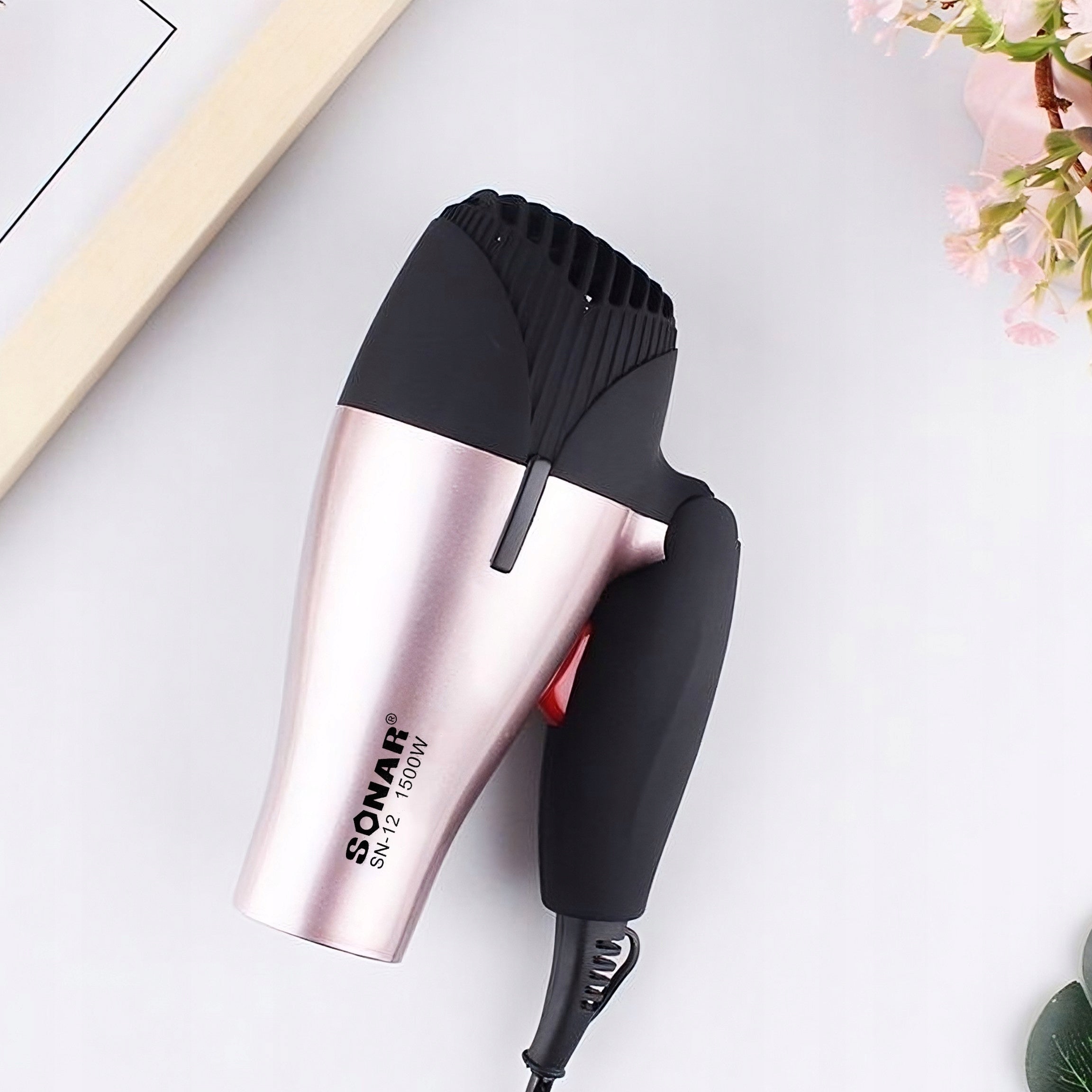 HANDY TOURIST HAIR DRYER FOLDABLE STRONG 1500W + CONCENTRATOR Brand no brand