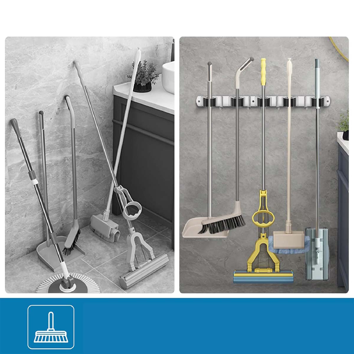 HANGER GARDEN TOOL HOLDER BROOM MOP RAKE WALL BRUSHES Manufacturer code 4006743736646